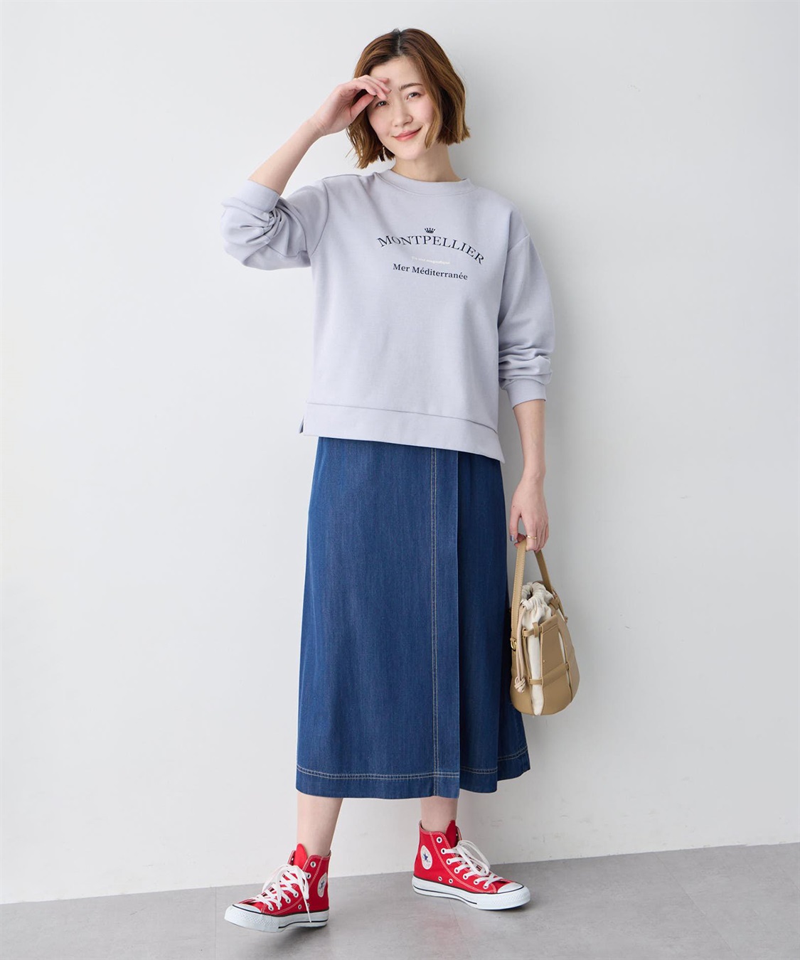 Petit Honfleur カレッジロゴプルオーバー_sub_8