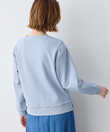 Petit Honfleur パール付きロゴプリントプルオーバー_subthumb_2