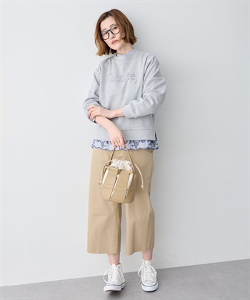 Petit Honfleur パール付きロゴプリントプルオーバー_subthumb_8