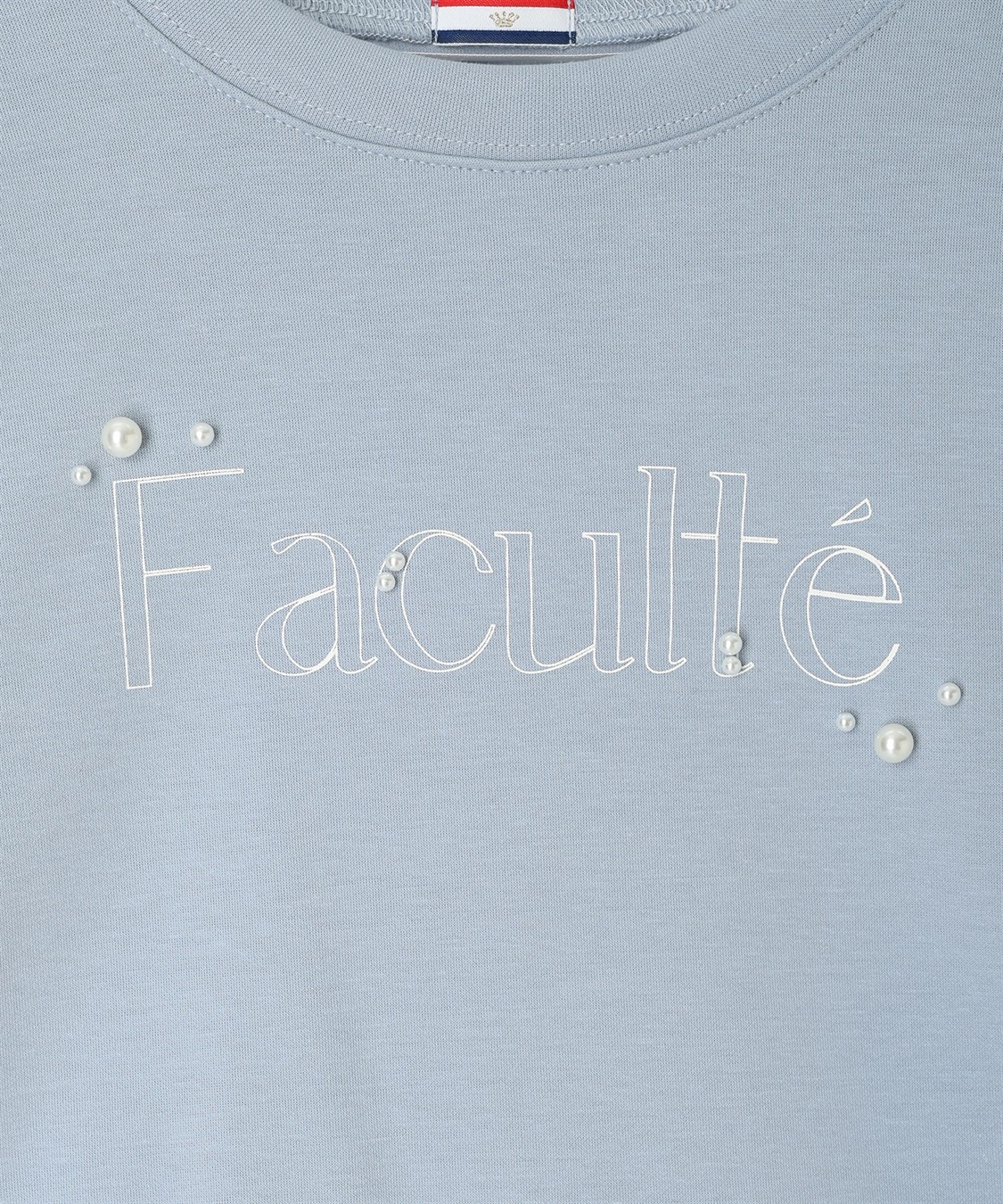 Petit Honfleur パール付きロゴプリントプルオーバー_sub_21