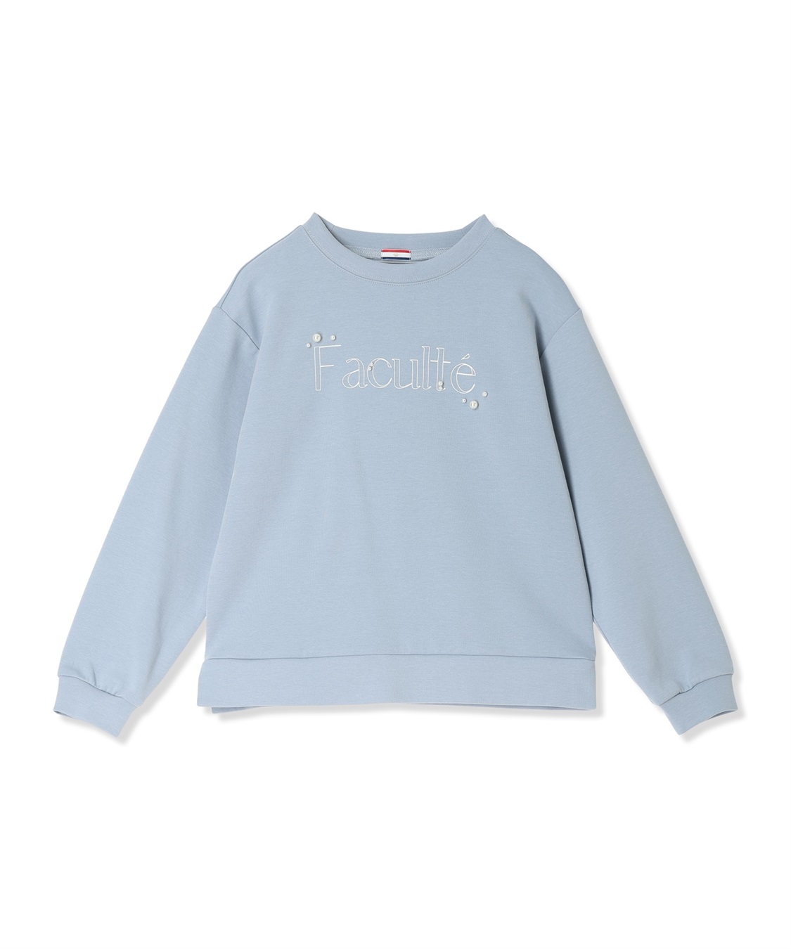 Petit Honfleur パール付きロゴプリントプルオーバー_sub_22