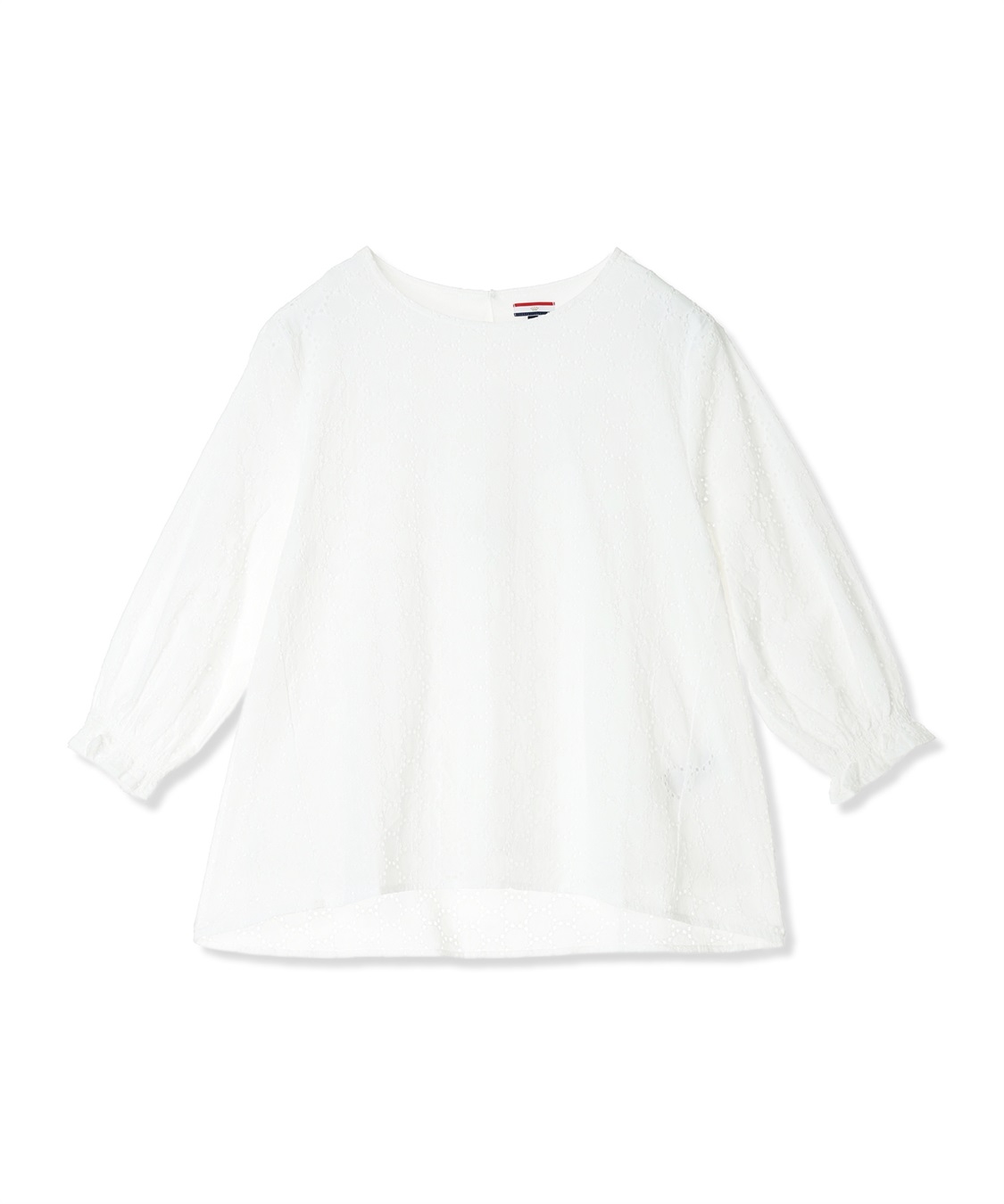 Petit Honfleur レースシャーリング袖ブラウス_sub_21