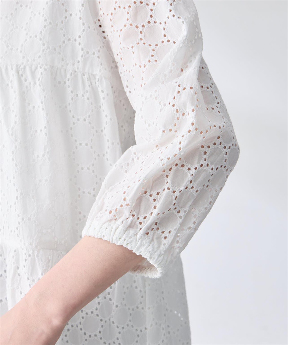 Petit Honfleur レースティアードチュニックブラウス_sub_12