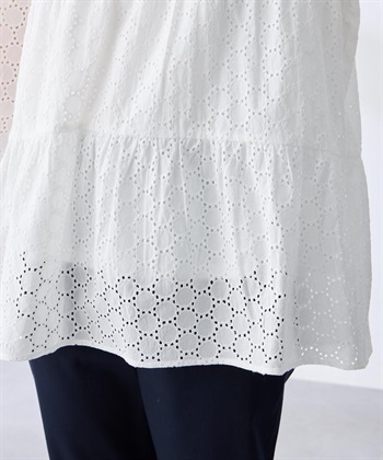 Petit Honfleur レースティアードチュニックブラウス_subthumb_13