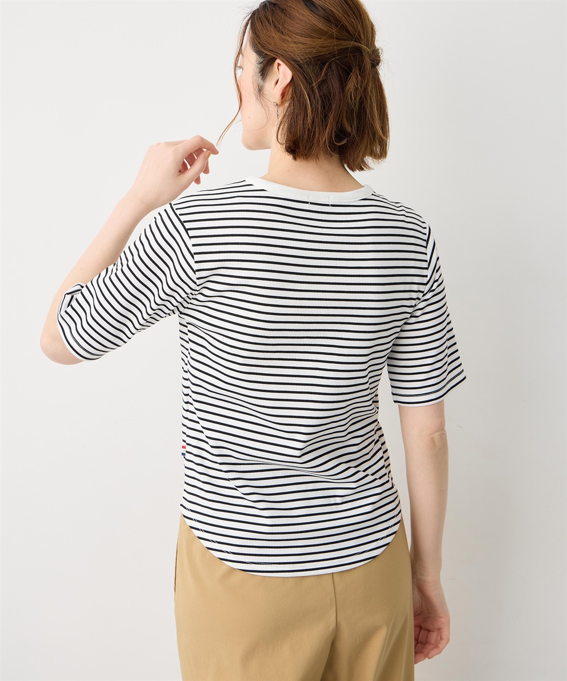 Petit Honfleur カップ付Tシャツ【取り外し可能カップ付き】_sub_1