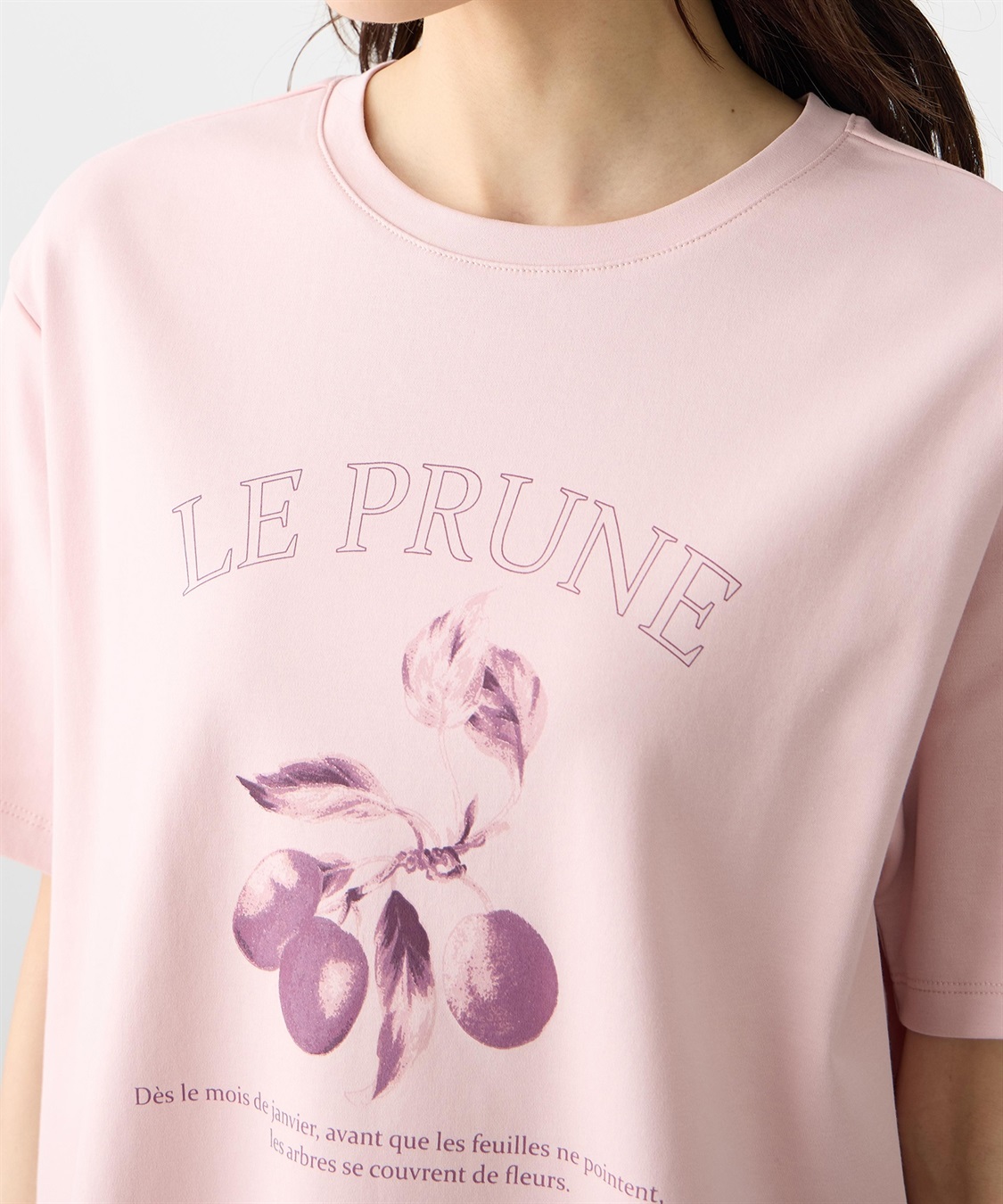 Petit Honfleur ビンテージ風フルーツTシャツ【オーガニックコットン】【UVカット・接触冷感】_sub_13