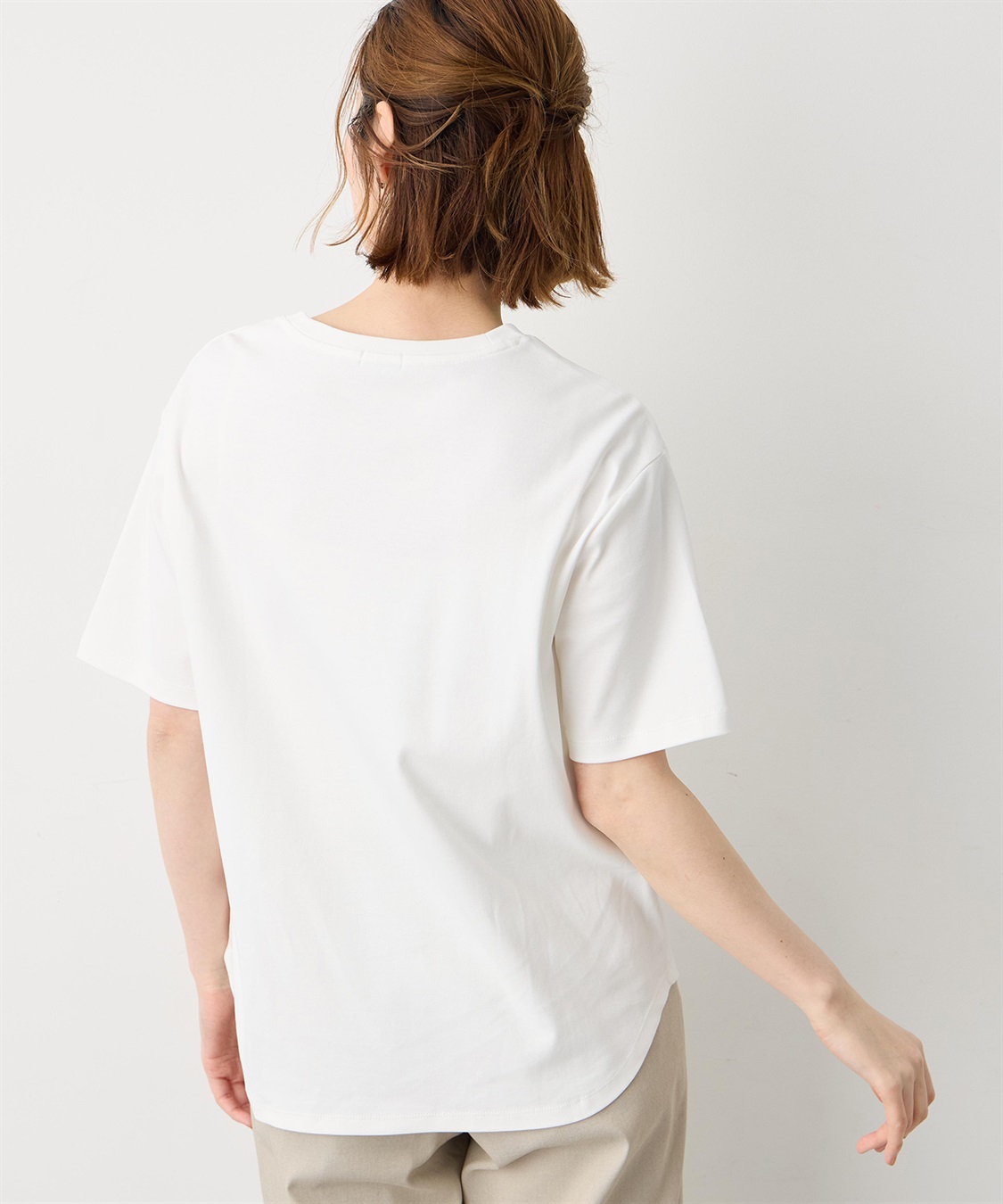 Petit Honfleur 配色フルーツTシャツ【オーガニックコットン】【UVカット・接触冷感】_sub_1