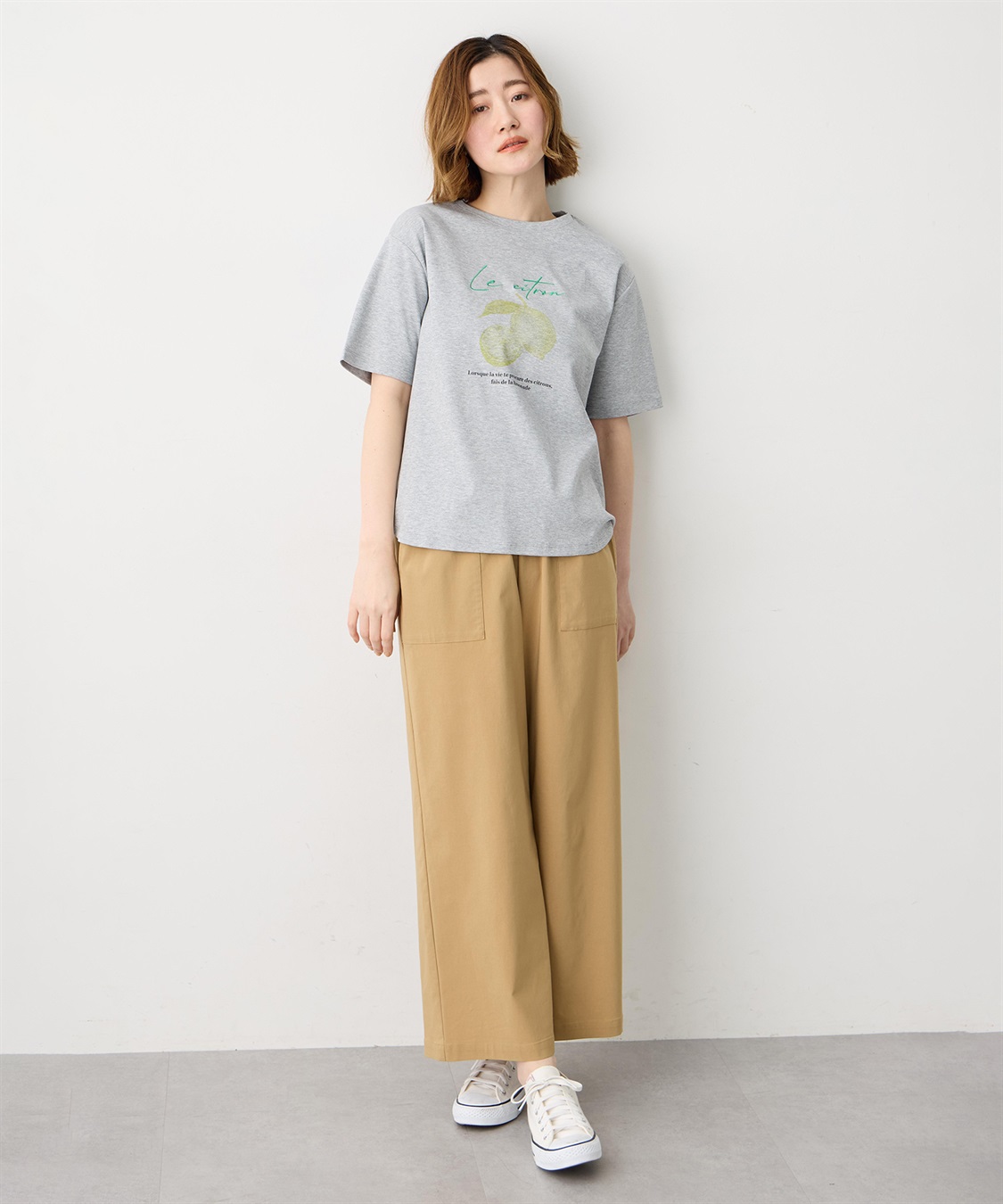 Petit Honfleur 配色フルーツTシャツ【オーガニックコットン】【UVカット・接触冷感】_sub_11