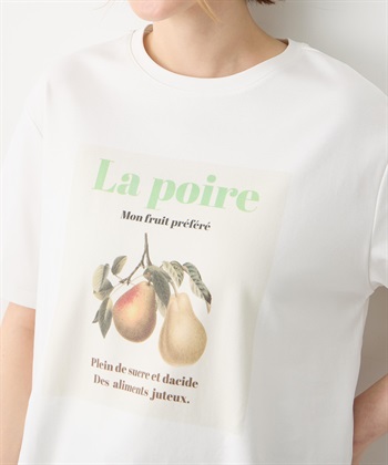 Petit Honfleur 配色フルーツTシャツ【オーガニックコットン】【UVカット・接触冷感】_subthumb_14