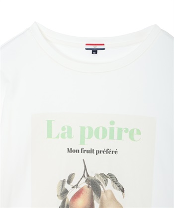 Petit Honfleur 配色フルーツTシャツ【オーガニックコットン】【UVカット・接触冷感】_subthumb_20