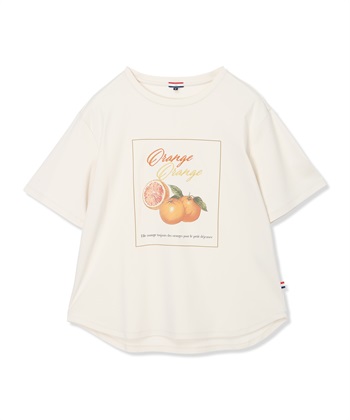 Petit Honfleur 配色フルーツTシャツ【オーガニックコットン】【UVカット・接触冷感】_subthumb_27
