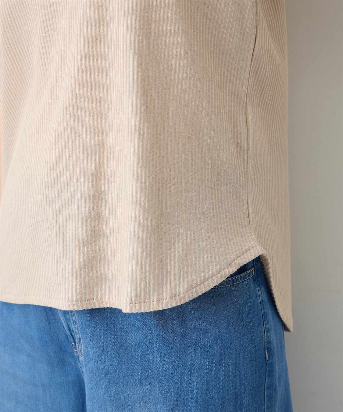 Petit Honfleur サッカーストライププルオーバー_sub_15