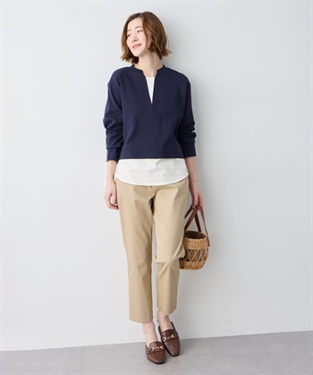 Petit Honfleur レイヤード風衿スリットプルオーバー_subthumb_6