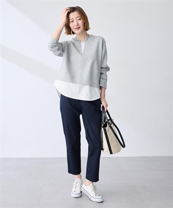 Petit Honfleur レイヤード風衿スリットプルオーバー_subthumb_9