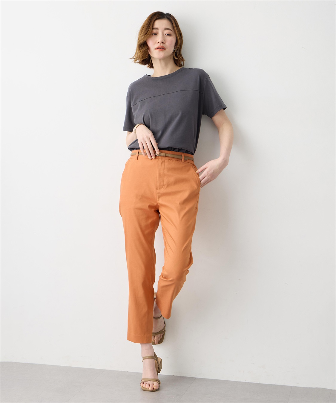 Petit Honfleur ラウンドヘム半袖PO【UVカット・接触冷感】【日本製】_sub_12