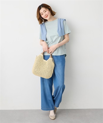 Petit Honfleur ラウンドヘム半袖PO【UVカット・接触冷感】【日本製】_subthumb_15