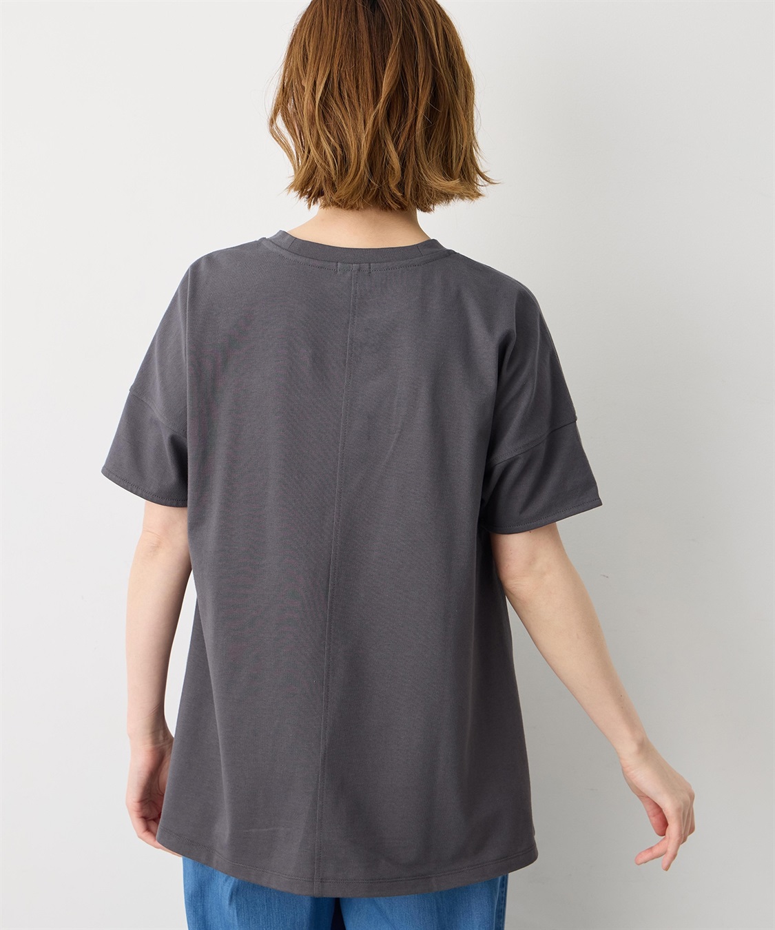 Petit Honfleur 袖切替チュニックPO【UVカット・接触冷感】_sub_4