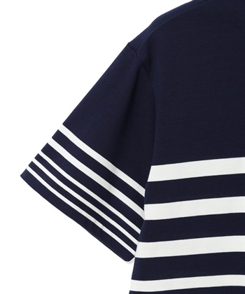 Petit Honfleur オーガニックパネルボーダーTシャツ【オーガニックコットン】【UV CUT・接触冷感】_subthumb_18
