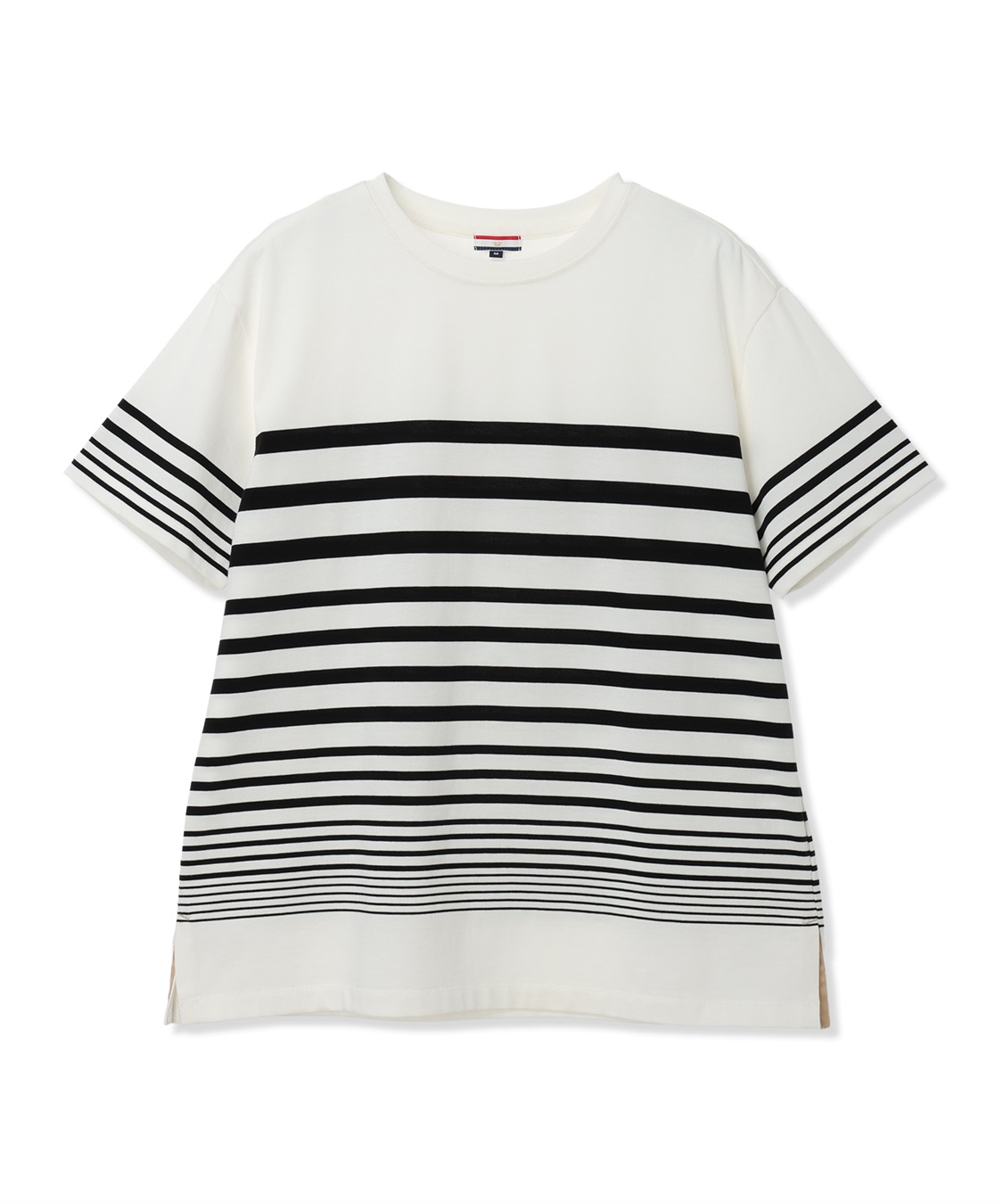 Petit Honfleur オーガニックパネルボーダーTシャツ【オーガニックコットン】【UV CUT・接触冷感】_sub_22