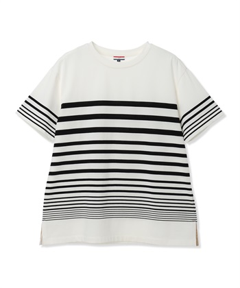 Petit Honfleur オーガニックパネルボーダーTシャツ【オーガニックコットン】【UV CUT・接触冷感】_subthumb_22