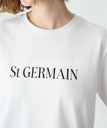 Petit Honfleur ロゴプリントTシャツ【接触冷感・UVカット・オーガニックコットンブレンド】_subthumb_13