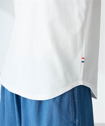 Petit Honfleur ロゴプリントTシャツ【接触冷感・UVカット・オーガニックコットンブレンド】_subthumb_15