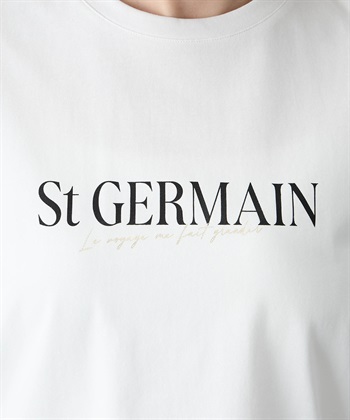 Petit Honfleur ロゴプリントTシャツ【接触冷感・UVカット・オーガニックコットンブレンド】_subthumb_16