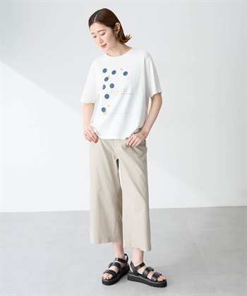 Petit Honfleur ドットプリントTシャツ【オーガニックコットンブレンド・接触冷感・UVカット】_subthumb_14
