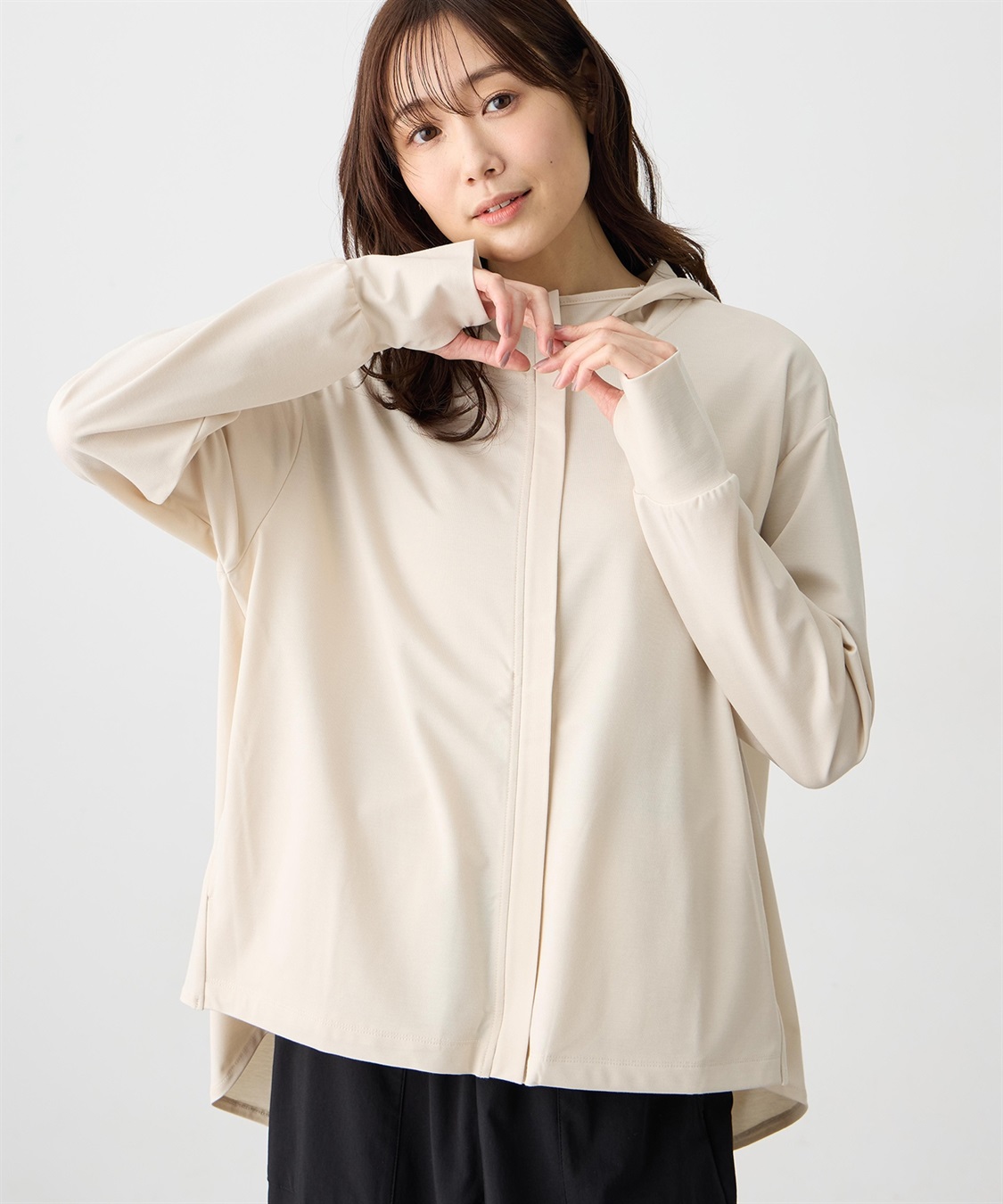 Petit Honfleur デザインフードPK【UVカット・接触冷感】_sub_3