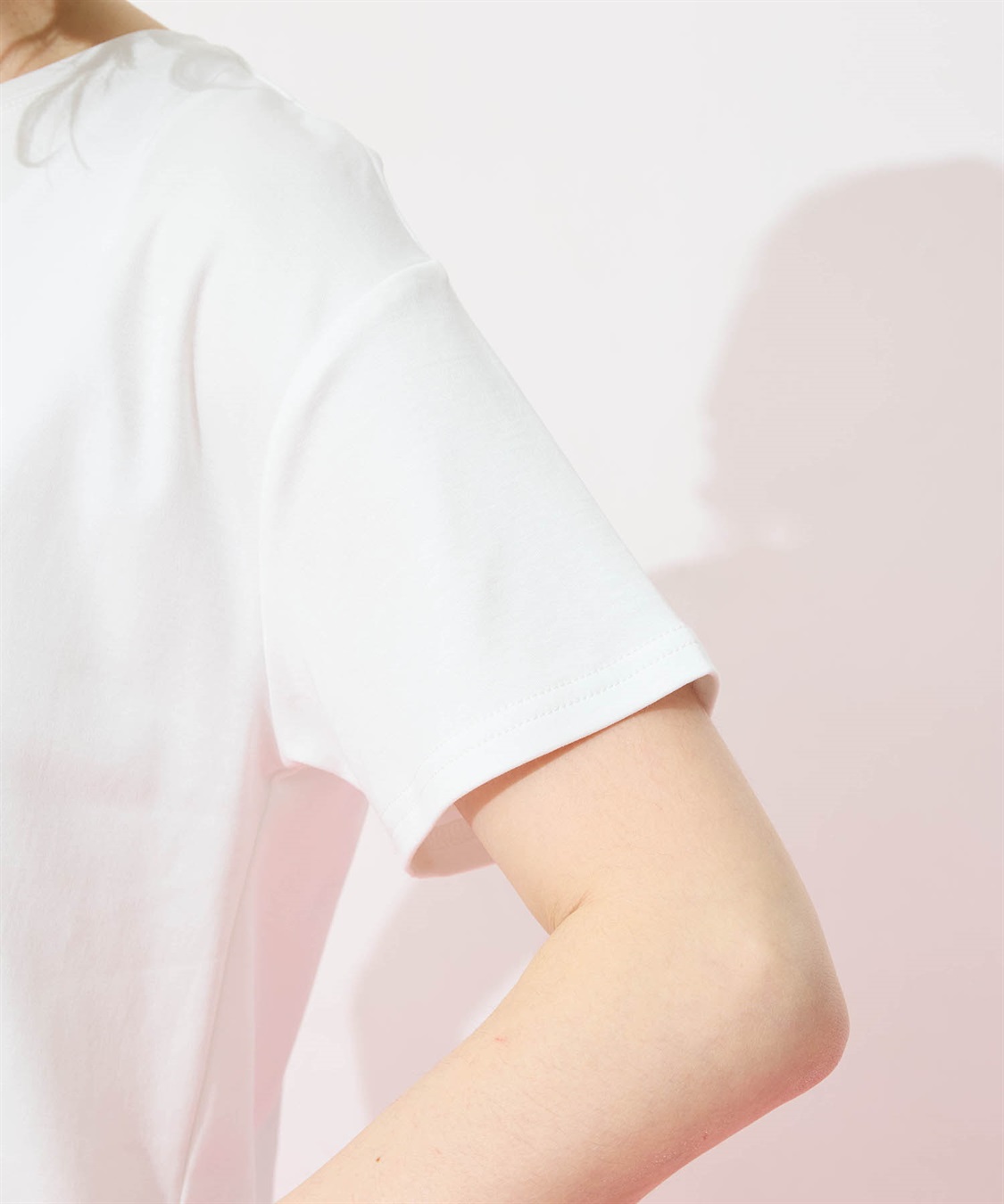 Petit Honfleur モチーフレースTシャツ【オーガニックコットンブレンド・接触冷感・UVカット】_sub_10