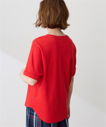 Petit Honfleur 【イラストレーターコラボ】PARISロゴプリントTシャツ【接触冷感・UVカット・オーガニックコットンブレンド】_subthumb_4