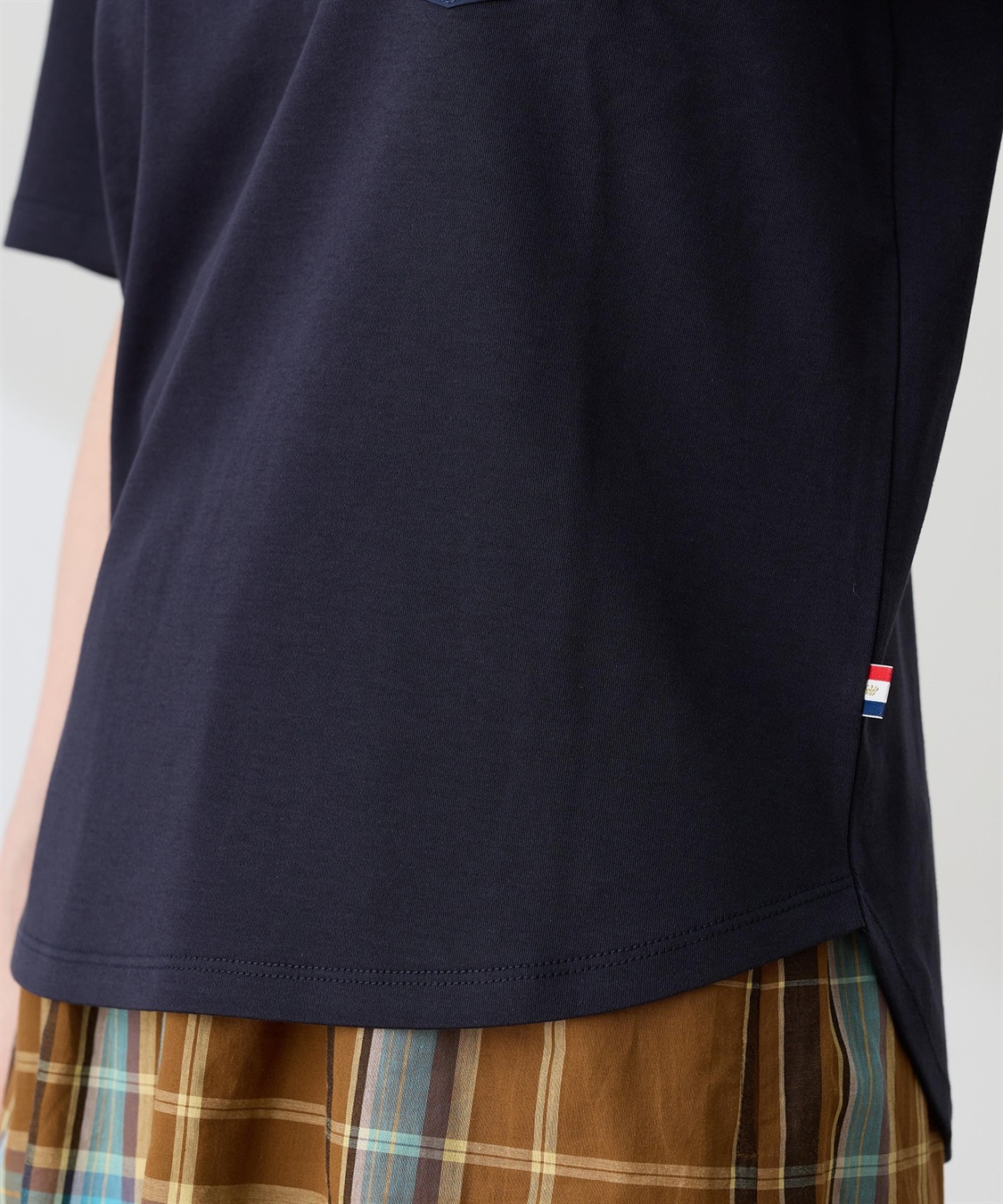 Petit Honfleur 刺しゅうポケットTシャツ【接触冷感・UVカット・オーガニックコットンブレンド】_sub_14