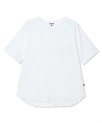 Petit Honfleur 刺しゅうポケットTシャツ【接触冷感・UVカット・オーガニックコットンブレンド】_subthumb_16
