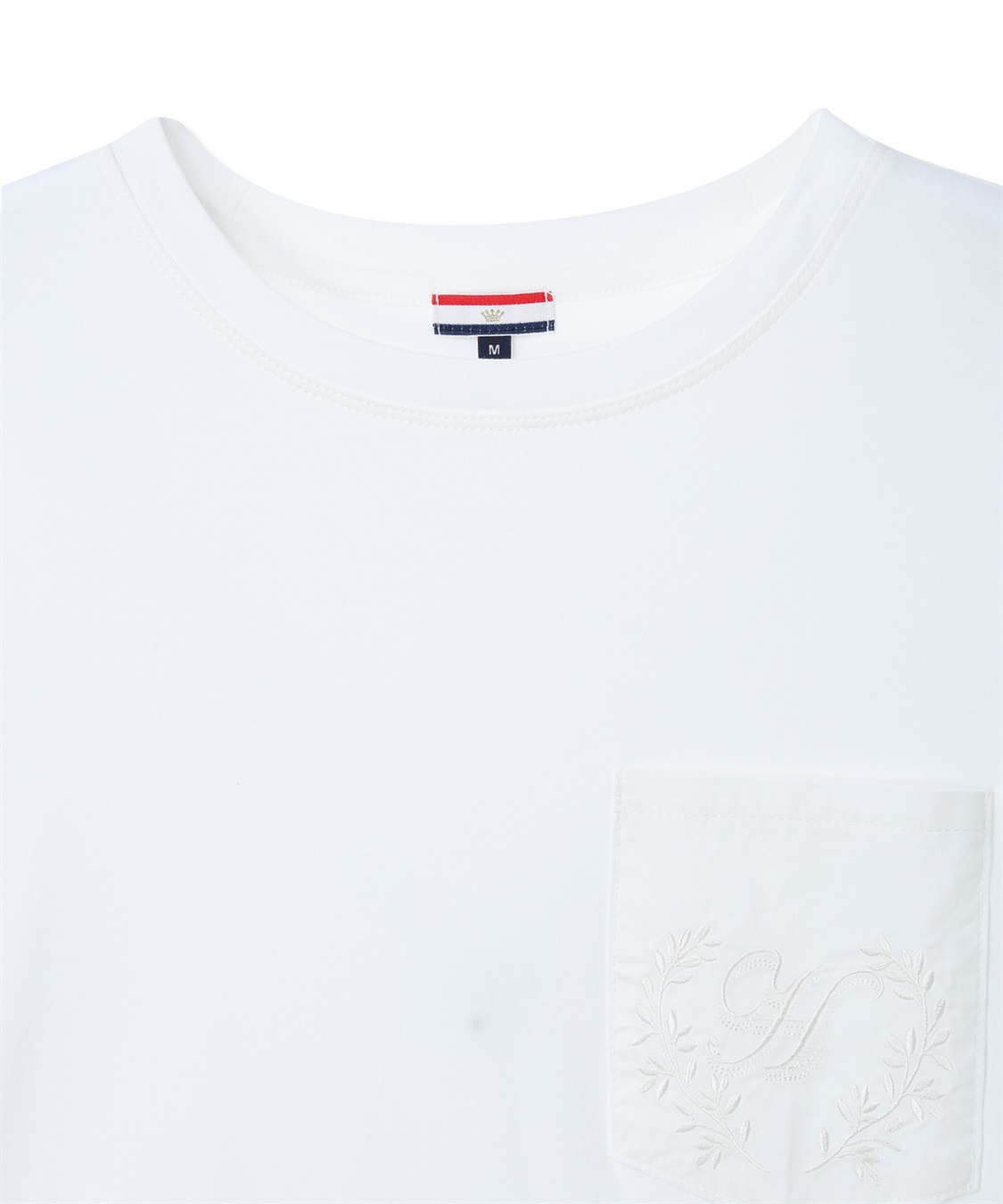 Petit Honfleur 刺しゅうポケットTシャツ【接触冷感・UVカット・オーガニックコットンブレンド】_sub_18