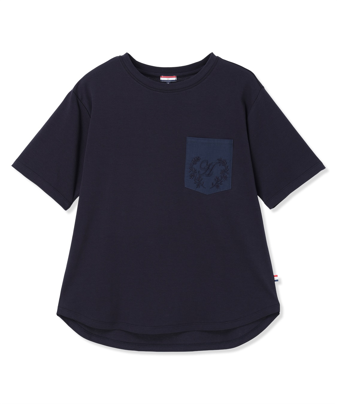 Petit Honfleur 刺しゅうポケットTシャツ【接触冷感・UVカット・オーガニックコットンブレンド】_sub_24