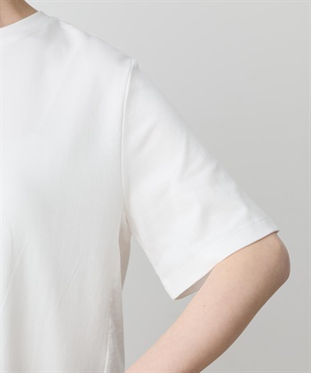 Petit Honfleur バックレースドッキングチュニックTシャツ【接触冷感・UVカット・オーガニックコットンブレンド】_subthumb_16