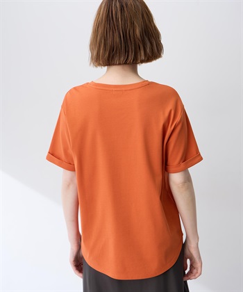 Petit Honfleur ロゴプリントTシャツ【接触冷感・UVカット・オーガニックコットンブレンド】_subthumb_2