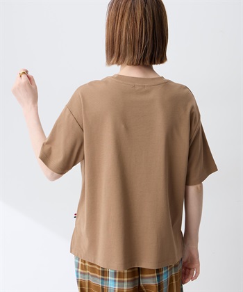 Petit Honfleur レースモチーフTシャツ【接触冷感・UVカット・オーガニックコットンブレンド】_subthumb_2