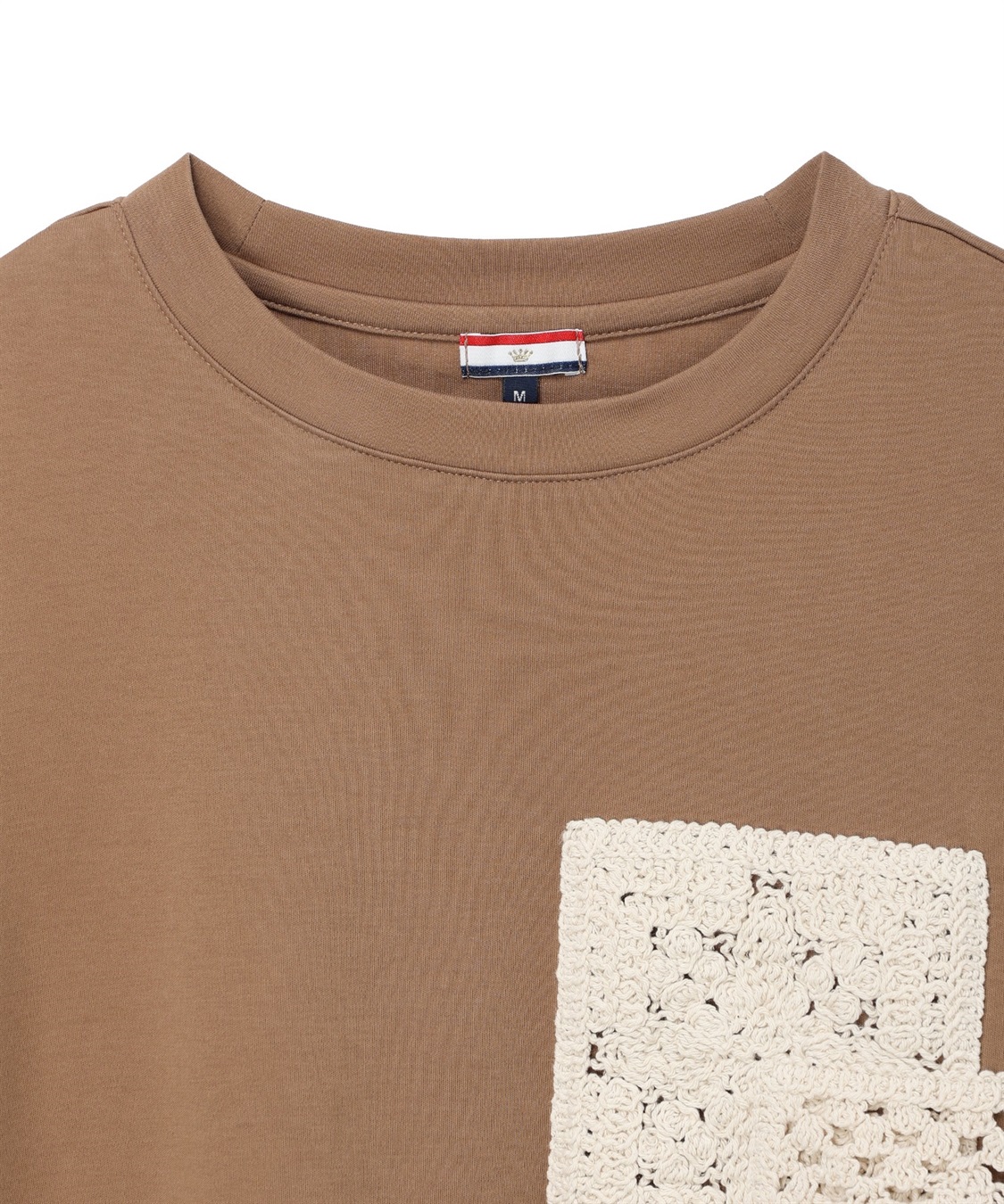 Petit Honfleur レースモチーフTシャツ【接触冷感・UVカット・オーガニックコットンブレンド】_sub_14