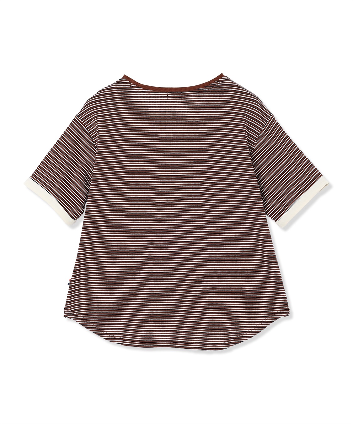 Petit Honfleur レイヤード風ボーダーVネックTシャツ_sub_12