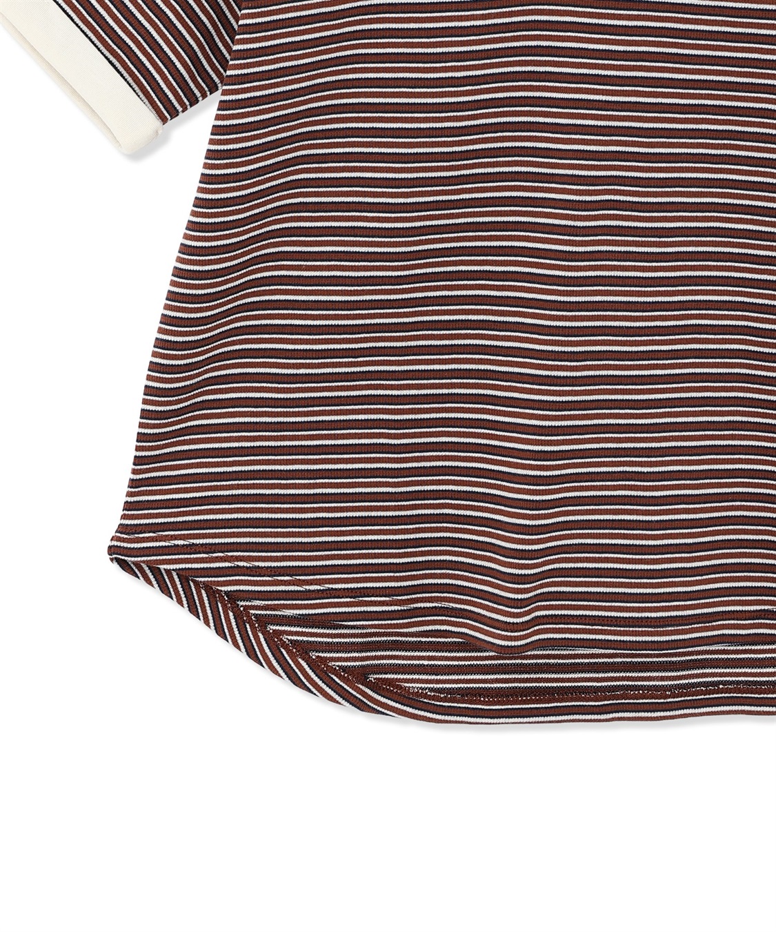 Petit Honfleur レイヤード風ボーダーVネックTシャツ_sub_15