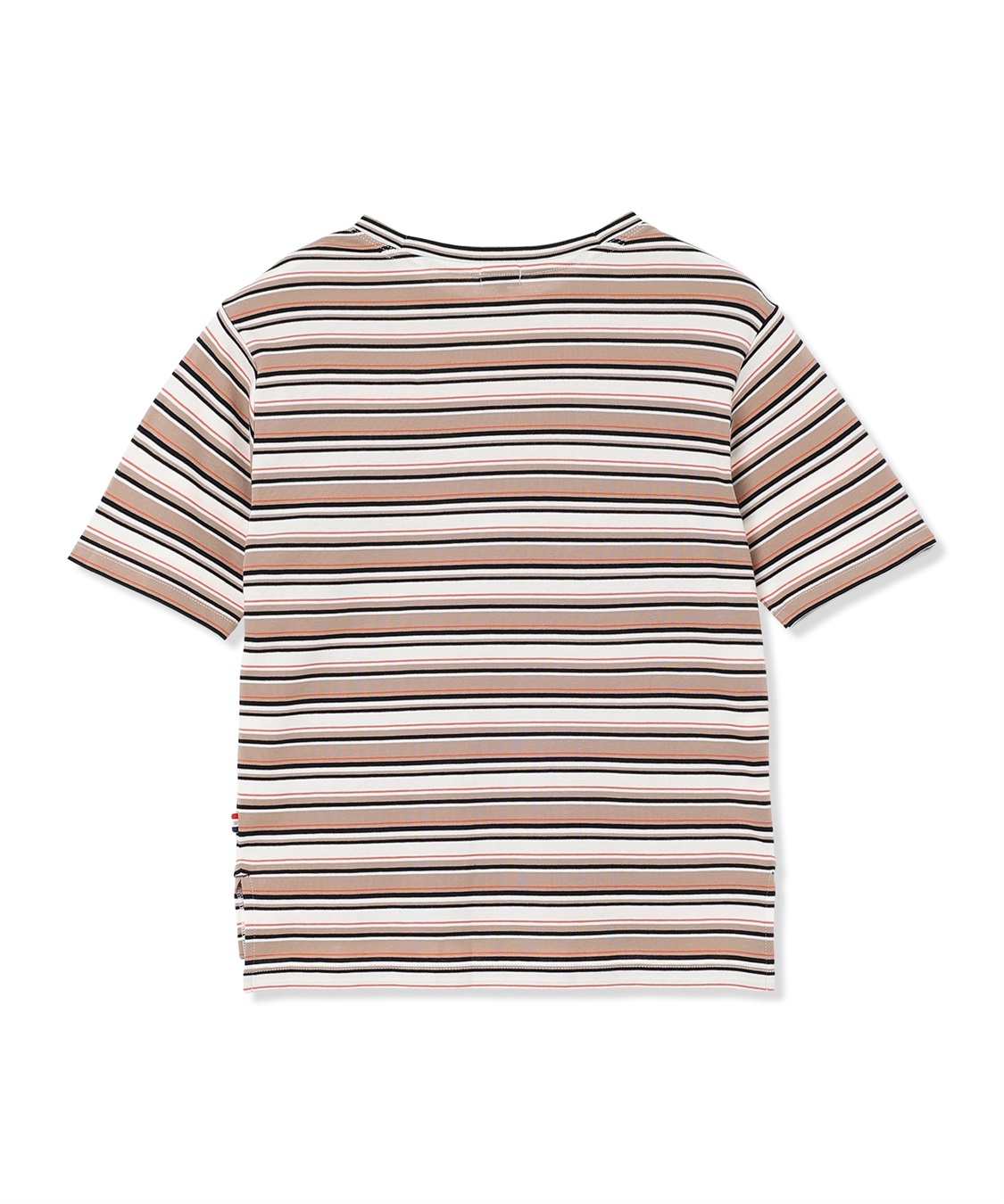 Petit Honfleur ワンポイント刺しゅうボーダーTシャツ【接触冷感・UVカット・オーガニックコットンブレンド】_sub_16