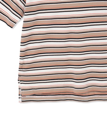 Petit Honfleur ワンポイント刺しゅうボーダーTシャツ【接触冷感・UVカット・オーガニックコットンブレンド】_subthumb_19