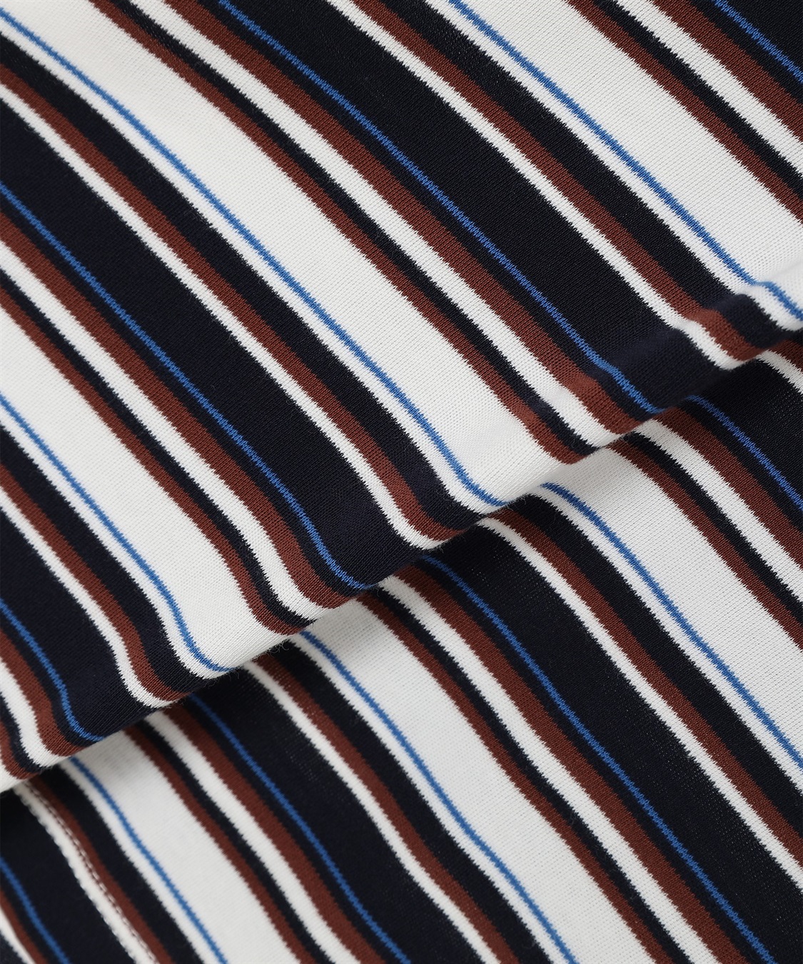 Petit Honfleur ワンポイント刺しゅうボーダーTシャツ【接触冷感・UVカット・オーガニックコットンブレンド】_sub_21