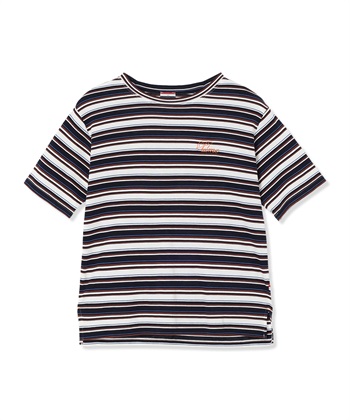 Petit Honfleur ワンポイント刺しゅうボーダーTシャツ【接触冷感・UVカット・オーガニックコットンブレンド】_subthumb_22