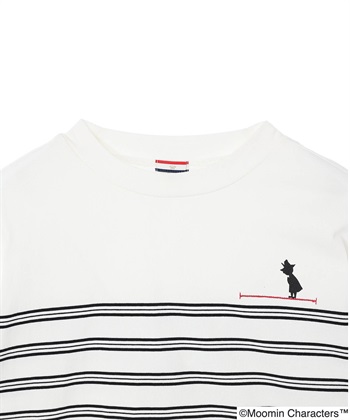 Petit Honfleur 【ムーミン】パネルボーダー刺しゅうステッチTシャツ_subthumb_20