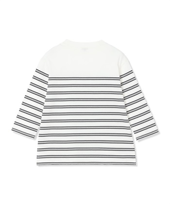 Petit Honfleur 【ムーミン】パネルボーダー刺しゅうステッチTシャツ_subthumb_24