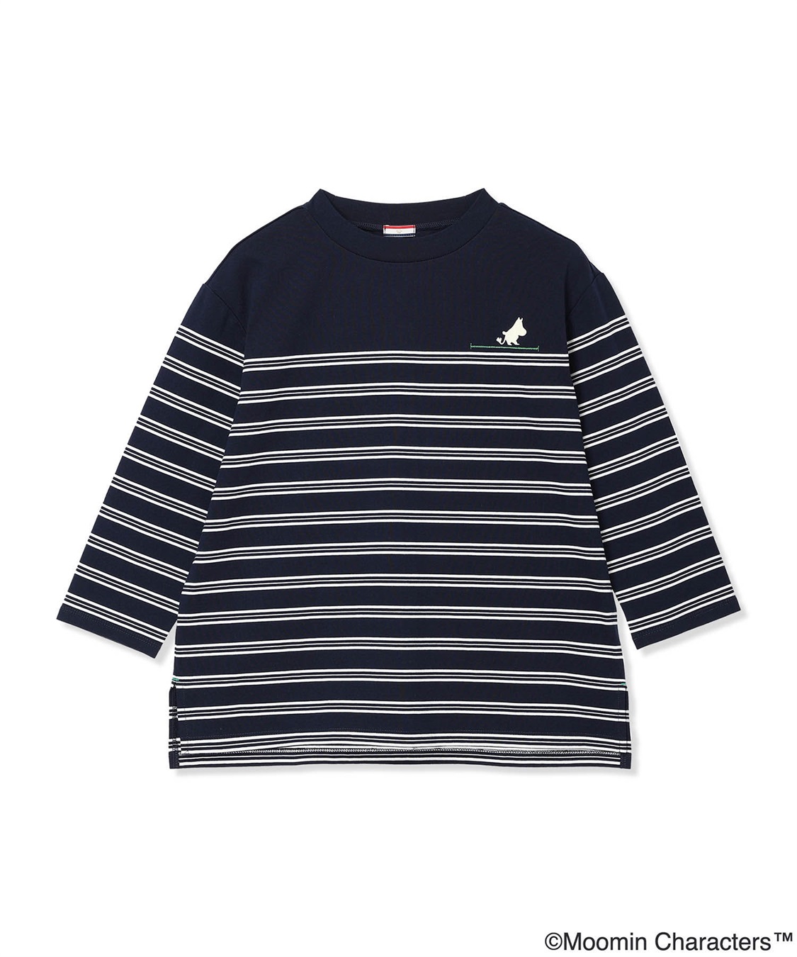 Petit Honfleur 【ムーミン】パネルボーダー刺しゅうステッチTシャツ_sub_29