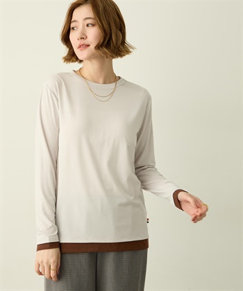 Petit Honfleur レイヤード風配色ロングスリーブTシャツ_subthumb_6