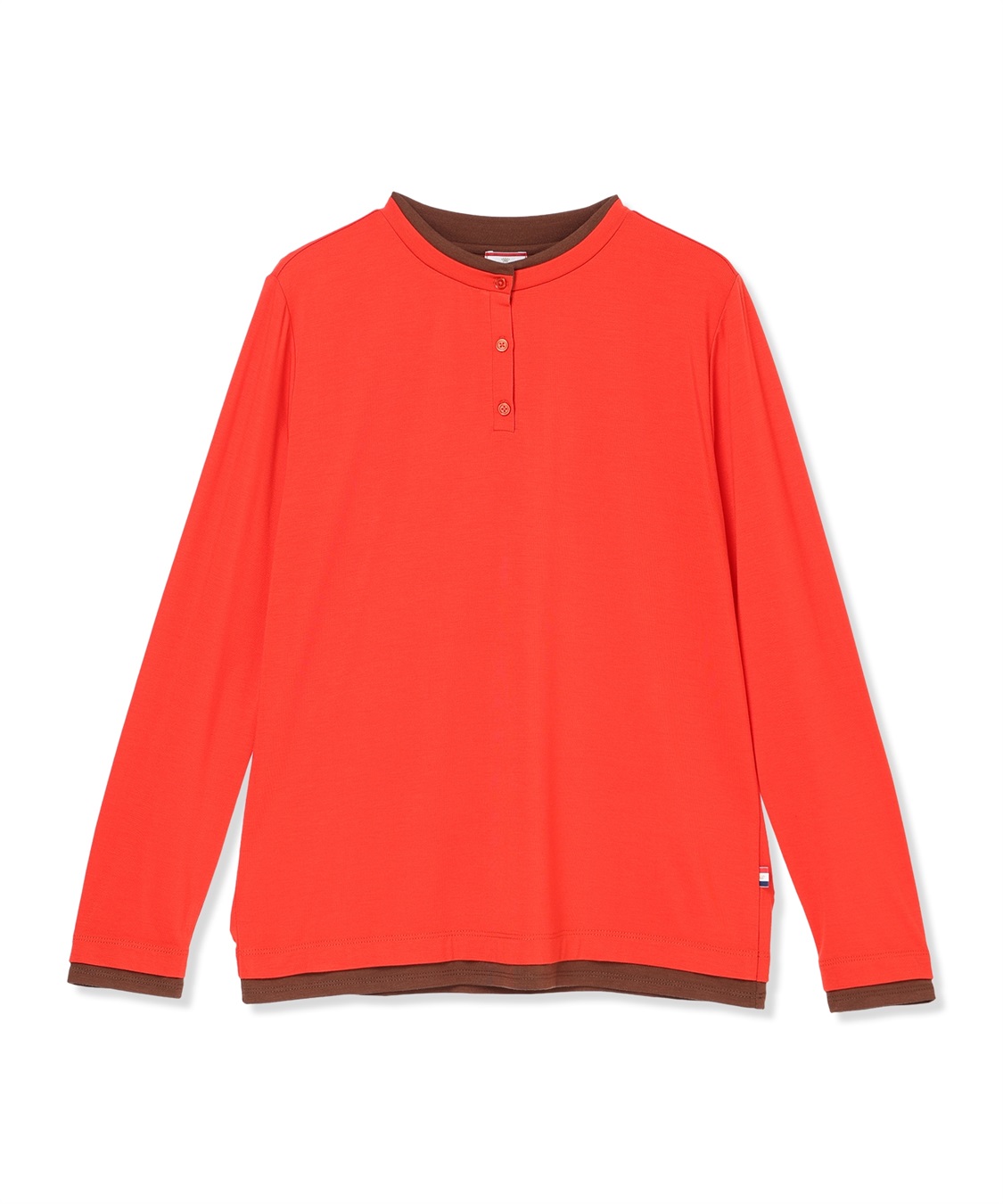 Petit Honfleur ヘンリーネックレイヤード風ロングTシャツ_sub_18